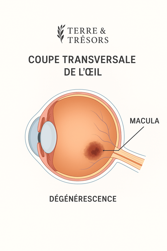 DMLA Prévention Naturelle : Guide Complet 2025 pour Protéger votre Vue - Terre et Trésors