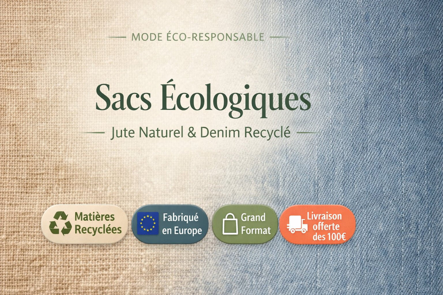 Sacs Écologiques et Réutilisables - Terre et Trésors