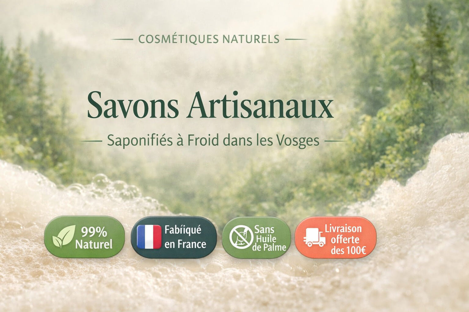 Savons Artisanaux des Vosges - Terre et Trésors