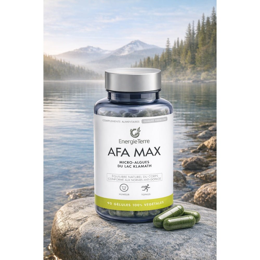 AFA MAX - Algue Klamath Pure - Complément Alimentaire Naturel - Terre et Trésors