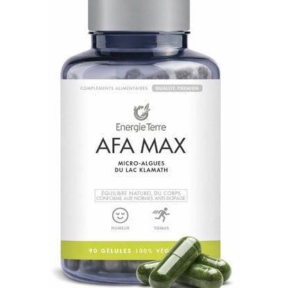 AFA MAX - Algue Klamath Pure - Complément Alimentaire Naturel - Terre et Trésors