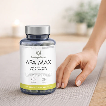 AFA MAX - Algue Klamath Pure - Complément Alimentaire Naturel - Terre et Trésors