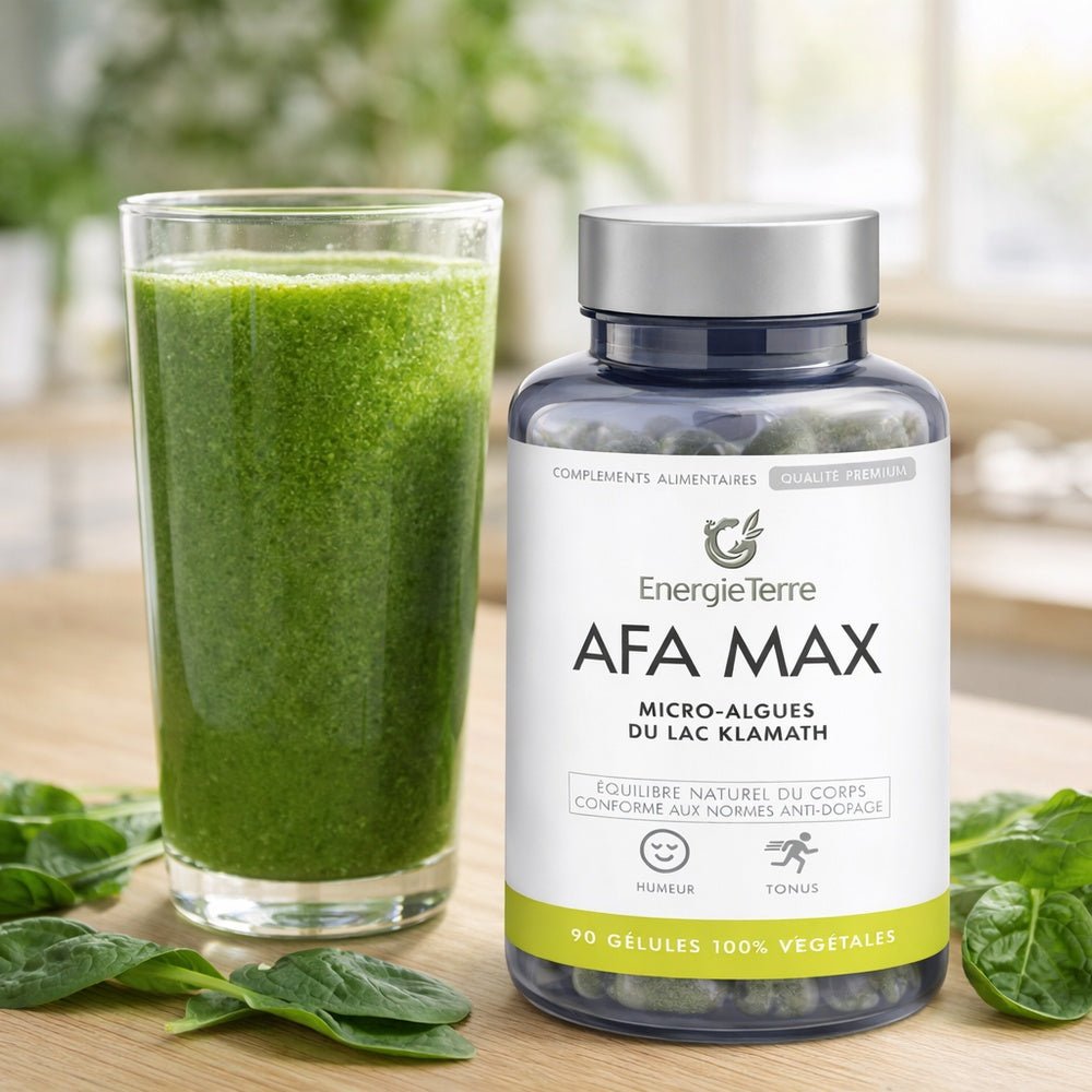 AFA MAX - Algue Klamath Pure - Complément Alimentaire Naturel - Terre et Trésors