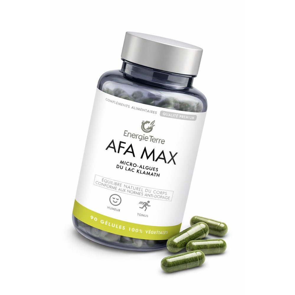 AFA MAX - Algue Klamath Pure - Complément Alimentaire Naturel - Terre et Trésors