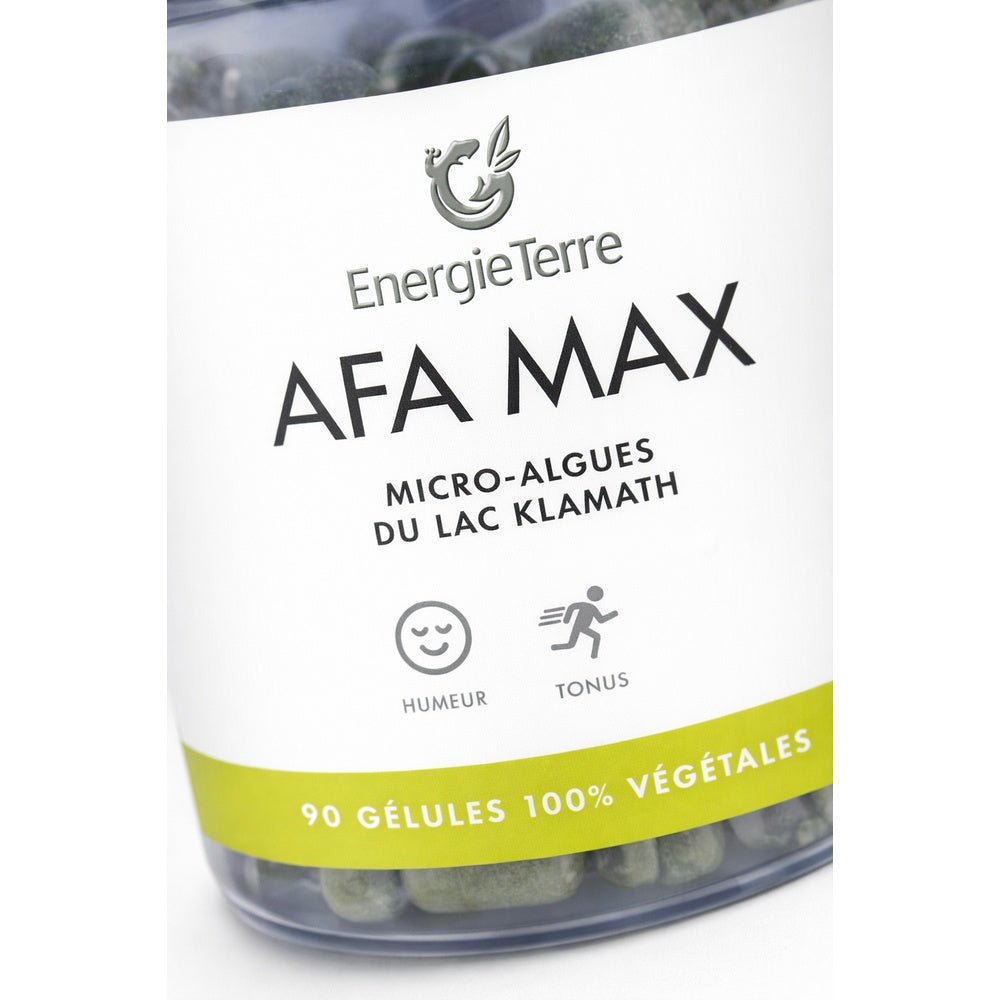 AFA MAX - Algue Klamath Pure - Complément Alimentaire Naturel - Terre et Trésors