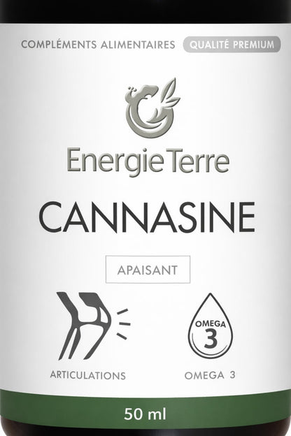 Cannasine Bio - Huile Apaisante Oméga 3 - 6 - 9 | Terre et Trésors - Terre et Trésors
