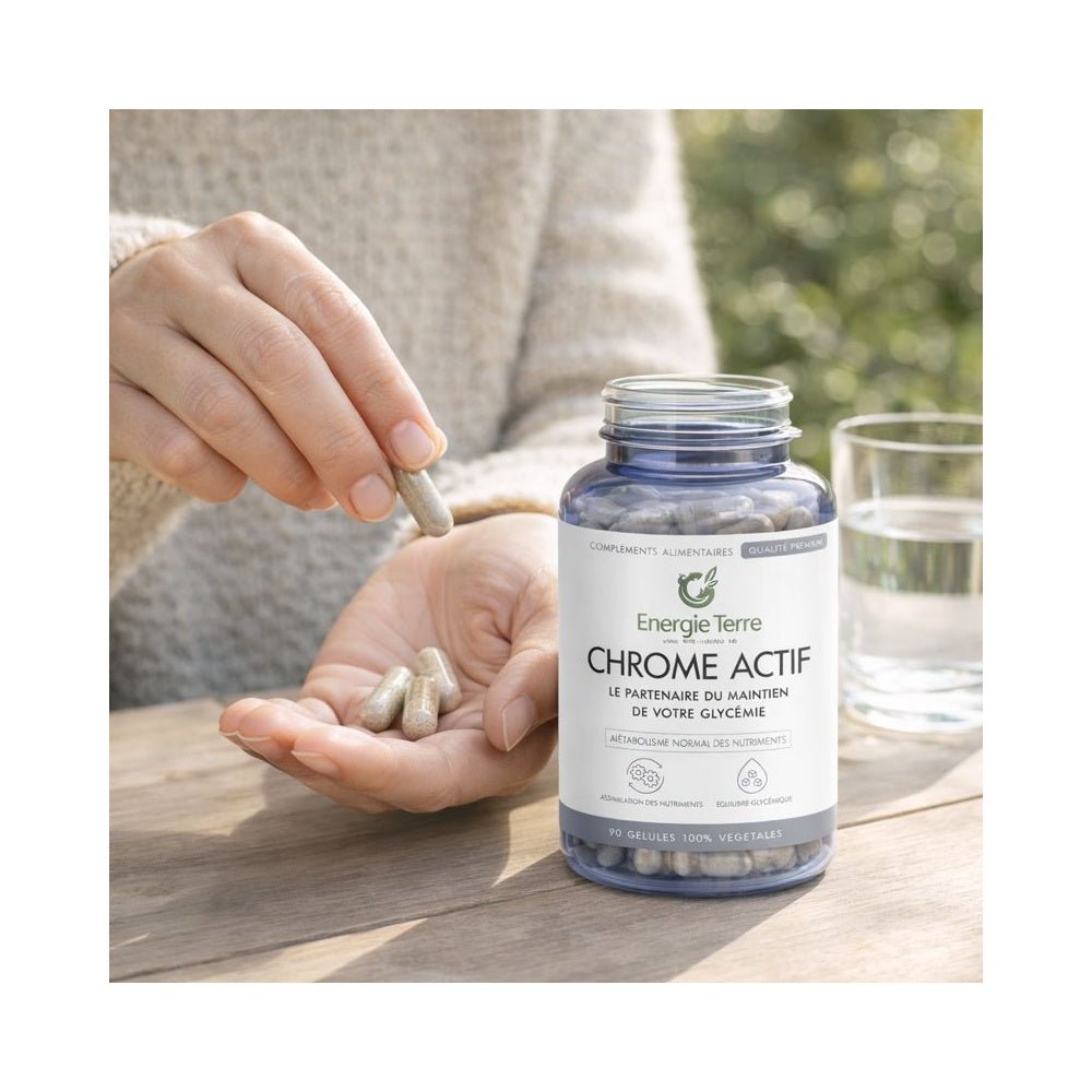 Chrome Actif Bio | Livraison Gratuite | Terre et Trésors - Terre et Trésors