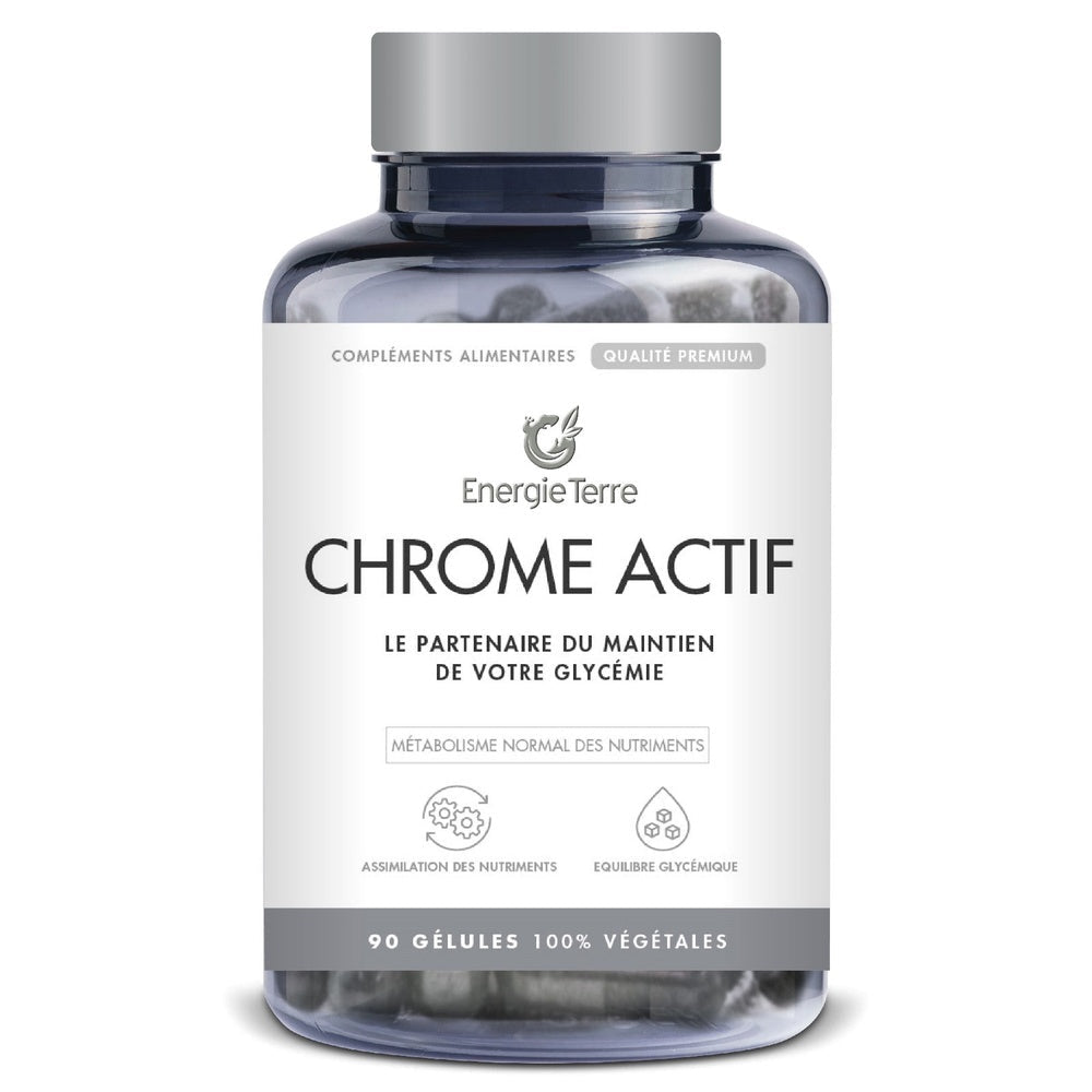 Chrome Actif Bio | Livraison Gratuite | Terre et Trésors - Terre et Trésors