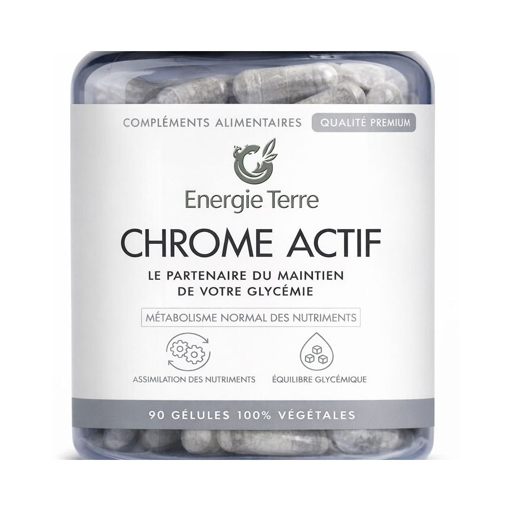 Chrome Actif Bio | Livraison Gratuite | Terre et Trésors - Terre et Trésors