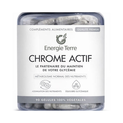 Chrome Actif Bio | Livraison Gratuite | Terre et Trésors - Terre et Trésors