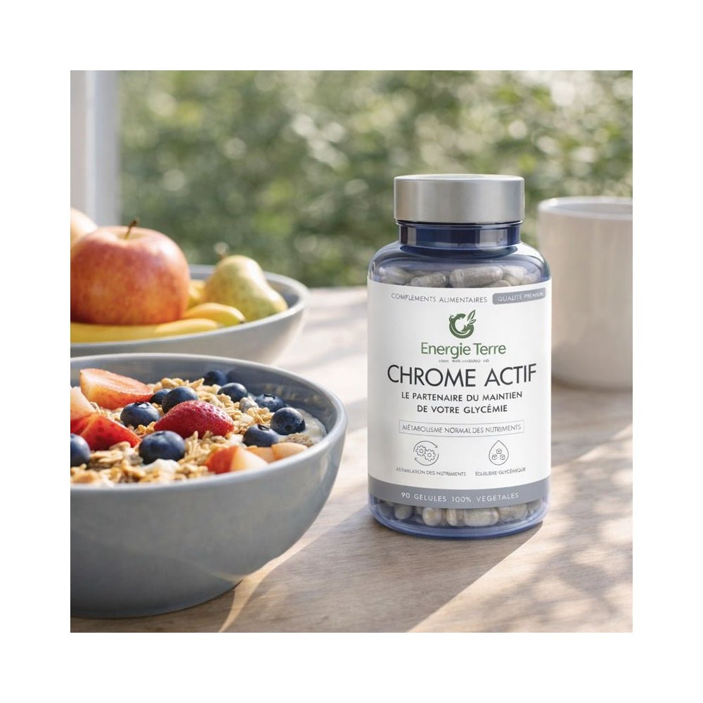 Chrome Actif Bio | Livraison Gratuite | Terre et Trésors - Terre et Trésors