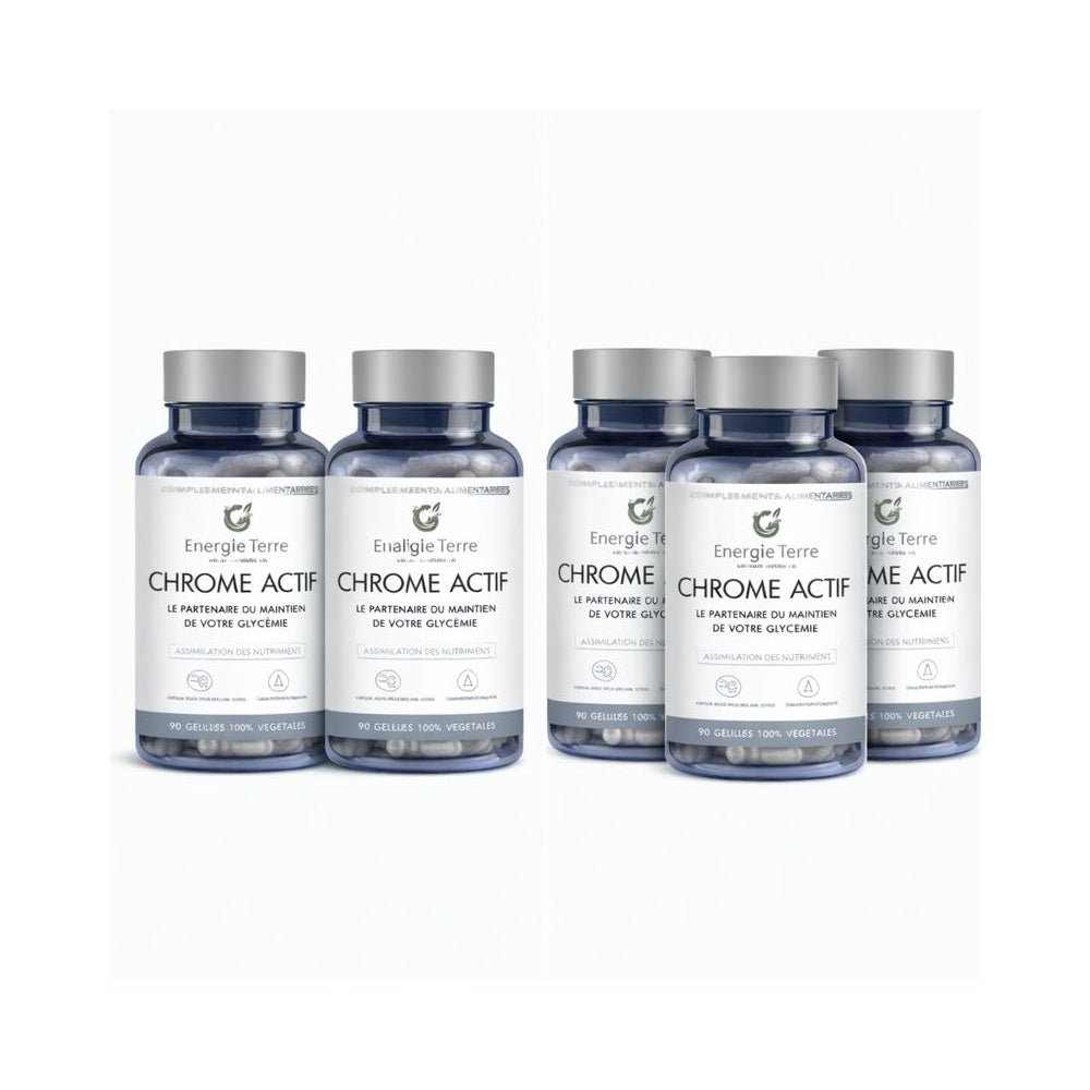 Chrome Actif Bio | Livraison Gratuite | Terre et Trésors - Terre et Trésors