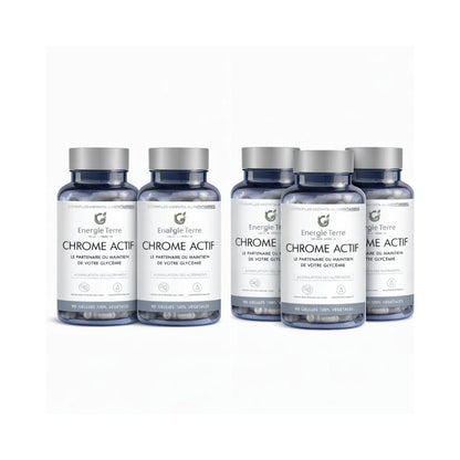 Chrome Actif Bio | Livraison Gratuite | Terre et Trésors - Terre et Trésors