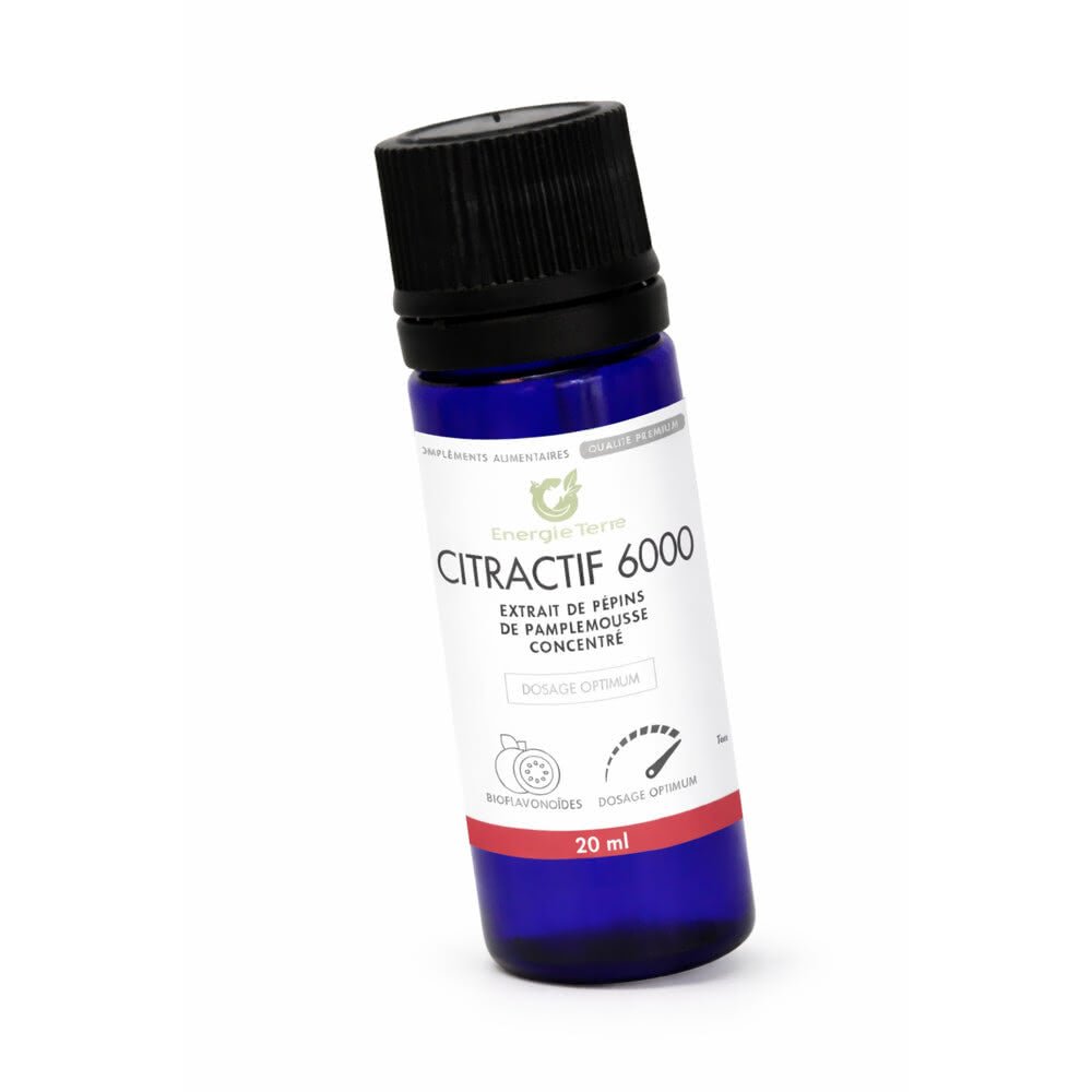 CitrActif 6000 - Extrait Pépins Pamplemousse 6000mg | Terre et Trésors - Terre et Trésors