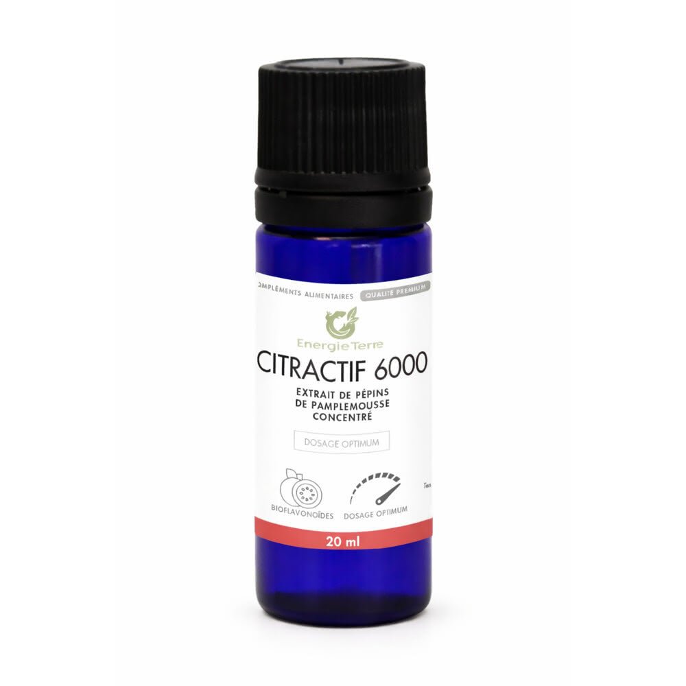 CitrActif 6000 - Extrait Pépins Pamplemousse 6000mg | Terre et Trésors - Terre et Trésors