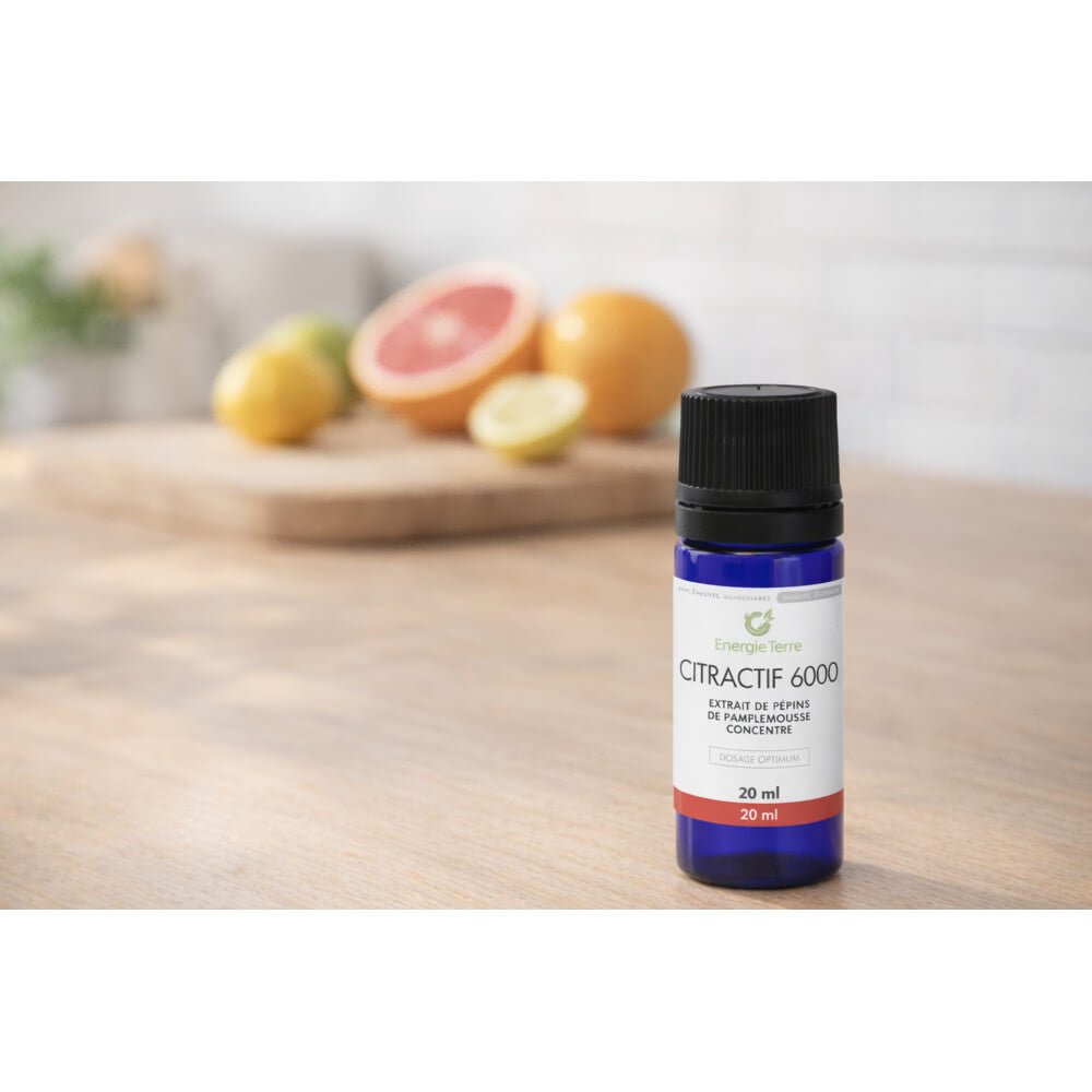 CitrActif 6000 - Extrait Pépins Pamplemousse 6000mg | Terre et Trésors - Terre et Trésors