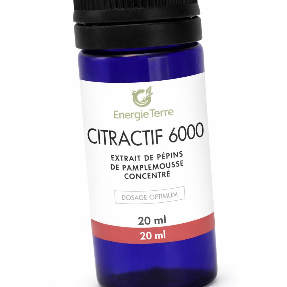 CitrActif 6000 - Extrait Pépins Pamplemousse 6000mg | Terre et Trésors - Terre et Trésors