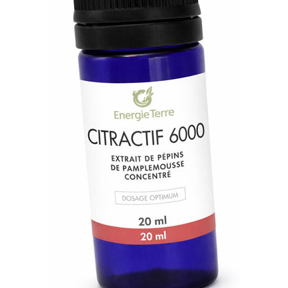 CitrActif 6000 - Extrait Pépins Pamplemousse 6000mg | Terre et Trésors - Terre et Trésors