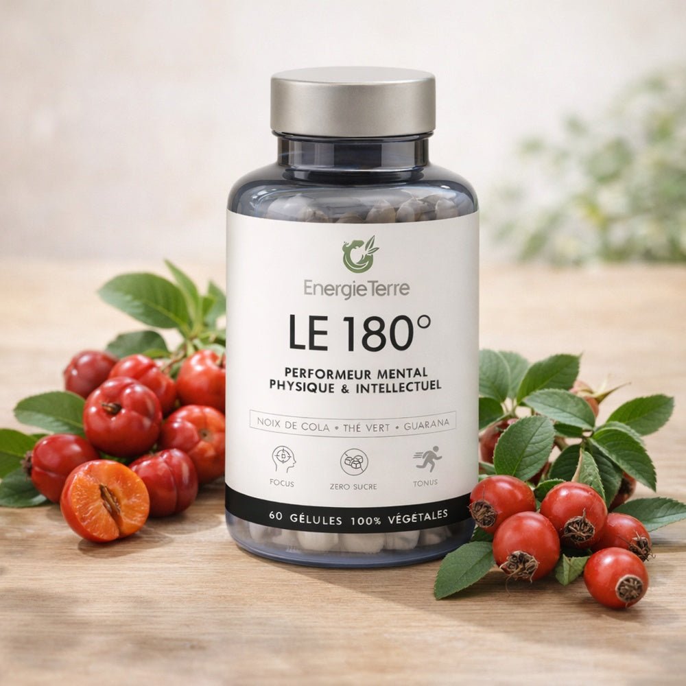 Le 180° - Booster Énergie Naturel Longue Durée - Terre et Trésors