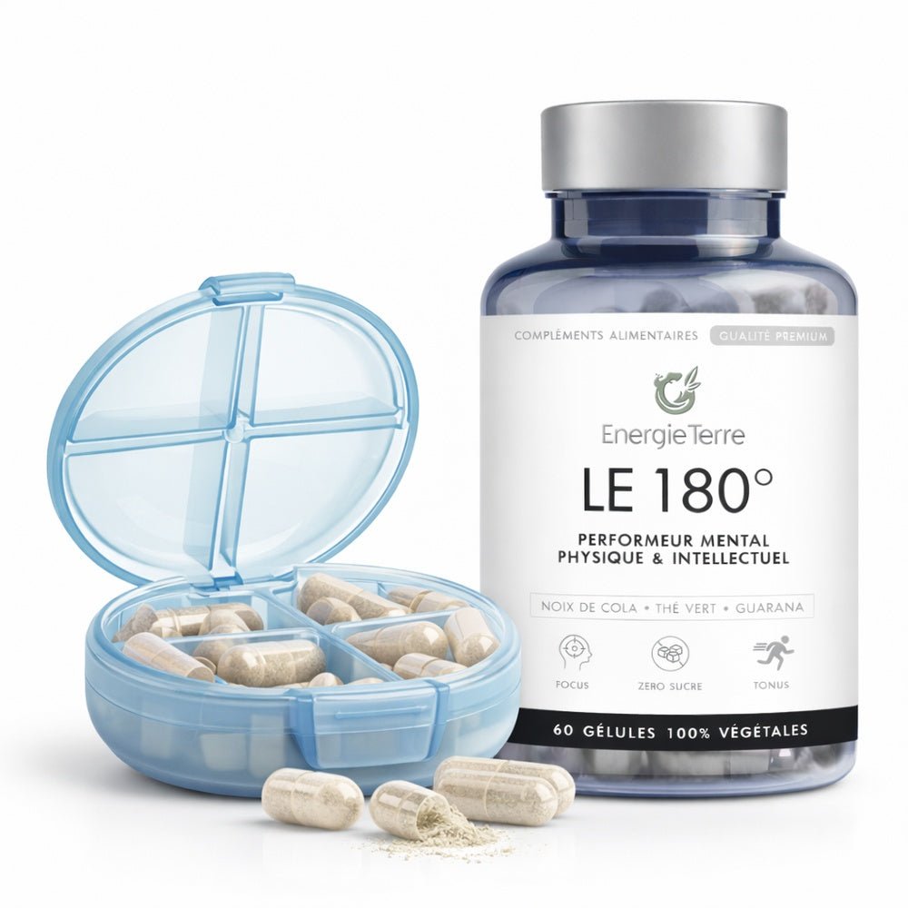 Le 180° - Booster Énergie Naturel Longue Durée - Terre et Trésors