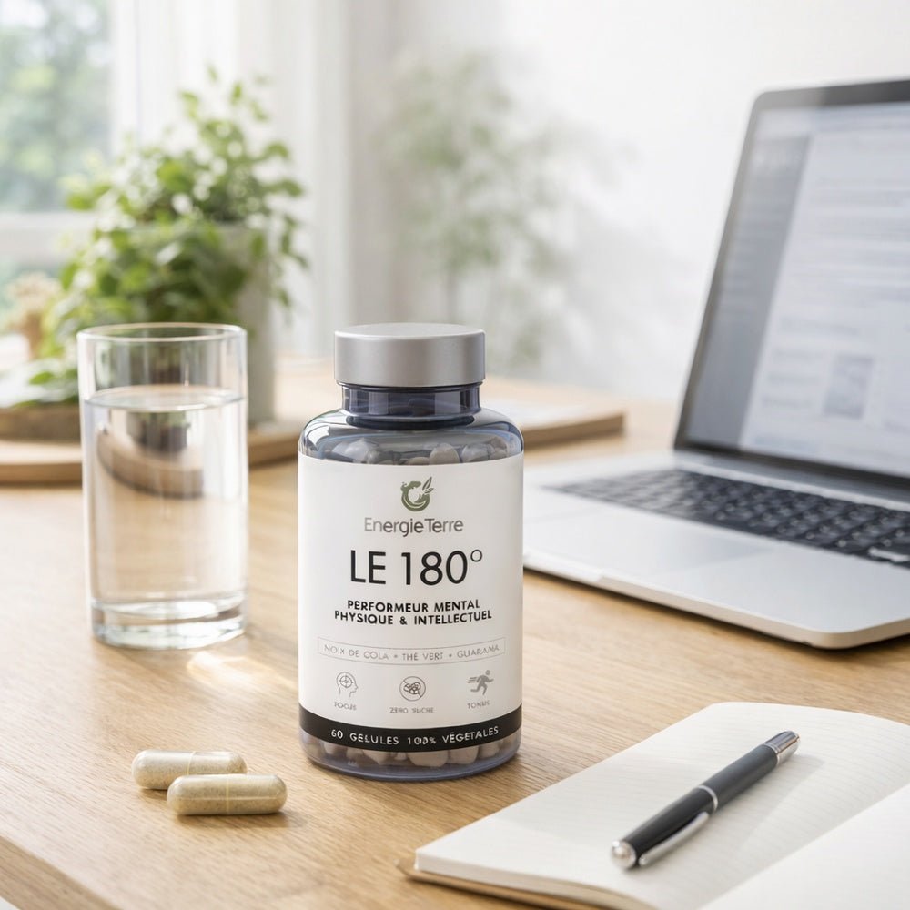 Le 180° - Booster Énergie Naturel Longue Durée - Terre et Trésors