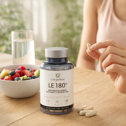 Le 180° - Booster Énergie Naturel Longue Durée - Terre et Trésors