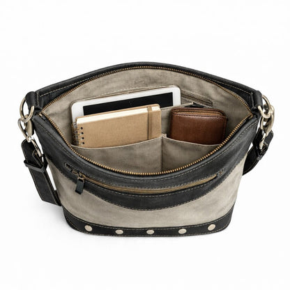 Sac Bandoulière Canvas Vintage Paris - Design Rétro Chic - Sunsa - Terre et Trésors