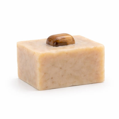 Savon Verveine Pierre Minérale 140g - Saponifié Froid Vosges - Terre et Trésors