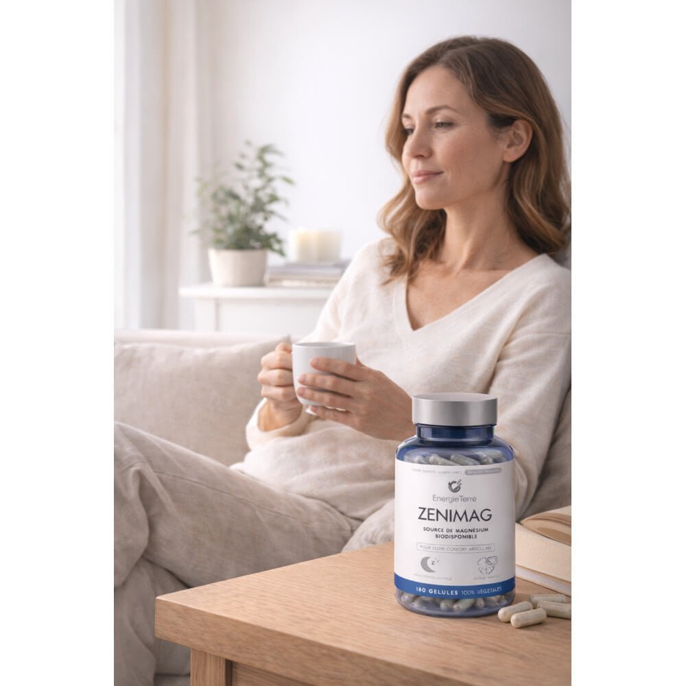 ZeniMag - Magnésium Naturel Haute Absorption - Terre et Trésors