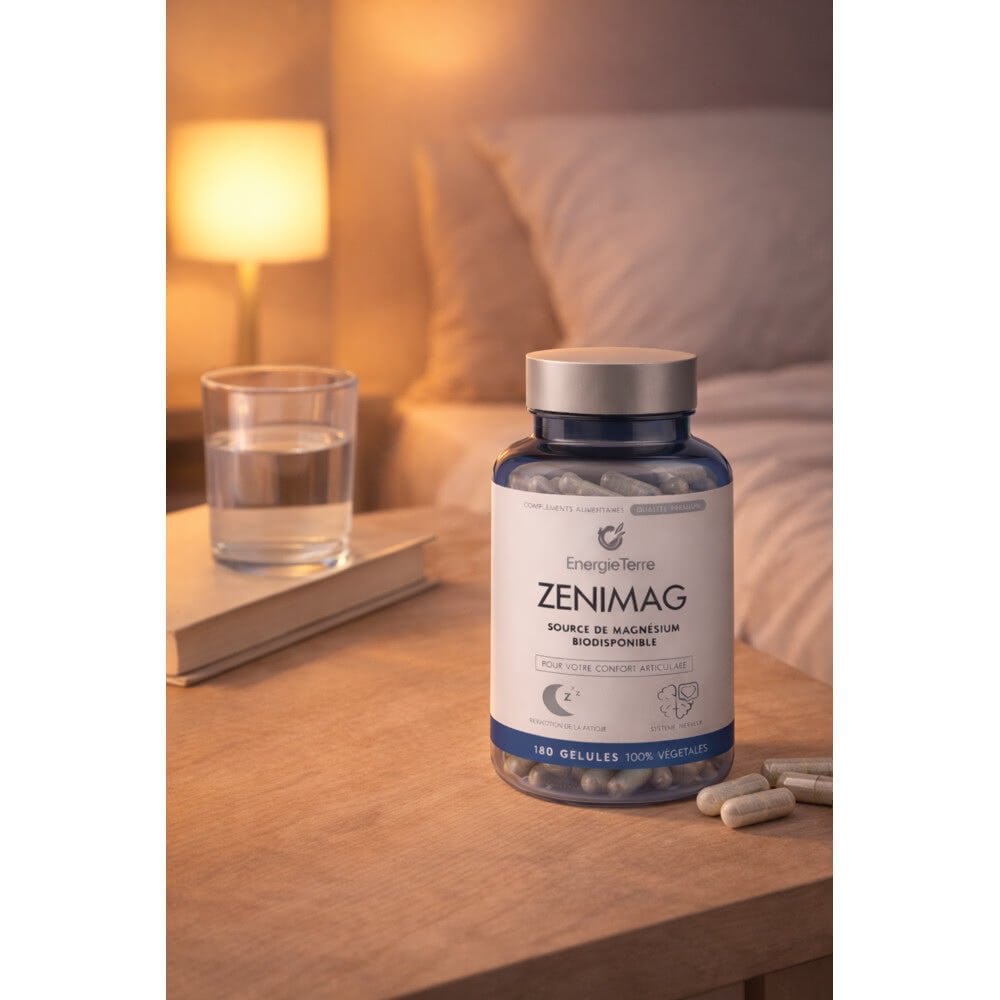 ZeniMag - Magnésium Naturel Haute Absorption - Terre et Trésors